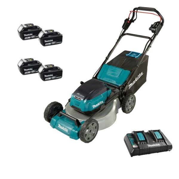 18Vx2 LXT (5.0 Ah) BL 21" Self-Propelled Lawn Mower Kit