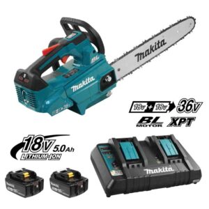 18Vx2 LXT Brushless 14" Chansaw, Top handle 5.0Ah Kit