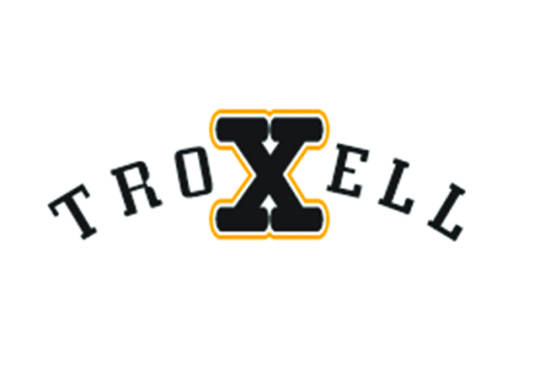 17-209SOFT-L TROXELL (BLUE & BLACK) KNEE PADS