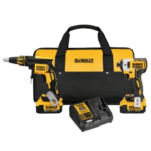 20V MAX 2 TOOL (DCF620 & DCF887) W/ 2 BATTERIES (4