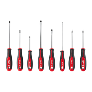 8PC SCREWDRIVER SET W SQ
