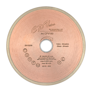 MONTOLIT 7" BLADE FOR GLASS TILES D.180