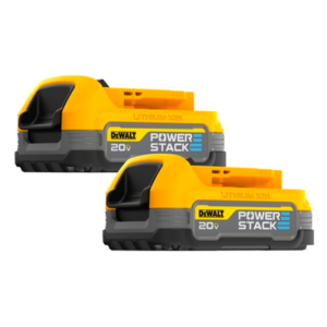 20V MAX* DEWALT POWERSTACK™ COMPACT BATTERY (2 PK)