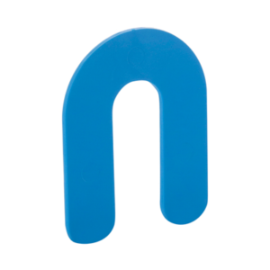 U" SHIMS LARGE BLUE 1/16" - 2 5/8" X 3" (100)