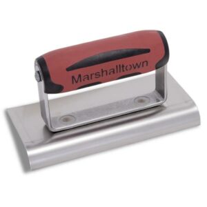6 X 3 SS Edger-Curved Ends1/2R, 5/8L-DuraSoft Hand