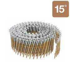 3-1/4" FULL ROUND HEAD BRIGHT BASIC WIRE COIL NAIL 