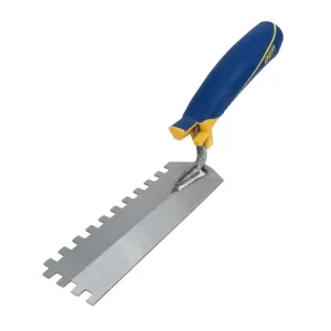 QEP 1/4" X 1/4" X 1/4" MARGIN TROWEL (NOTCHED)