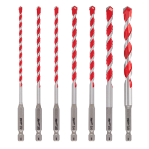 SHOCKWAVE™ CARBIDE HAMMER DRILL BIT KIT (7 PCS)