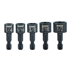 Nut Driver Set, Compact, 5-Piece