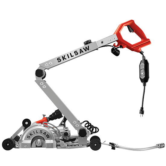 SPT79A 10 7" WALK BEHIND WORM DRIVE SKILSAW FOR CONCRETE