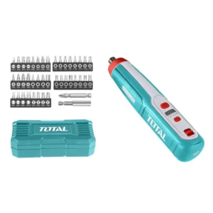 TOTAL 42PC CORDLESS SCREWDRIVER