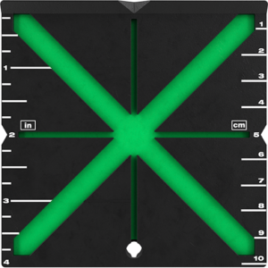 Responsive Laser Alignment Target