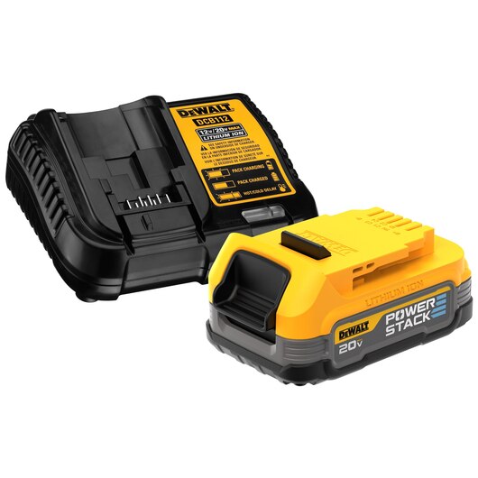 DCBP034C 20V MAX* POWERSTACK™ STARTER KIT COMPACT BATTERY AND CHARGER