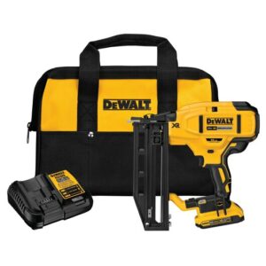 20V MAX XR 16 GAUGE STRAIGHT FINISH NAILER (2.0AH)