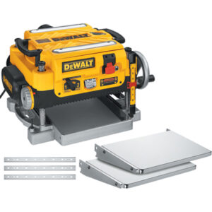 13" PLANER WITH FOLDING TABLES & EXTRA SET OF BLAD