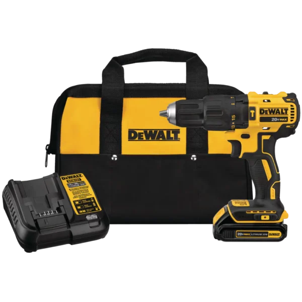 20V MAX BRUSHLESS 1/2" COMPACT CORDLESS HAMMER DRILL/DRIVER