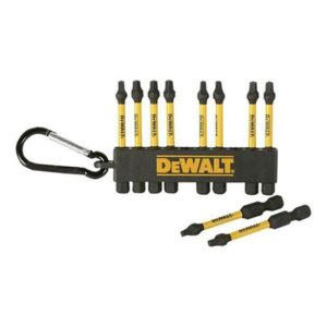 DEWALT FLEXTORQ® #2 SQUARE DRIVE X 2″ IMPACT READY BITS (10 PCS)