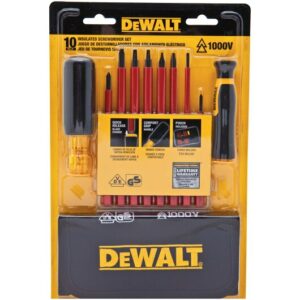 INSULATED VINYL GRIP SCREWDRIVER SET