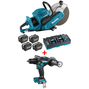 80V MAX (40V X 2) XGT BL 14" POWER CUTTER W/AFT&XPT(8.0AH KIT)