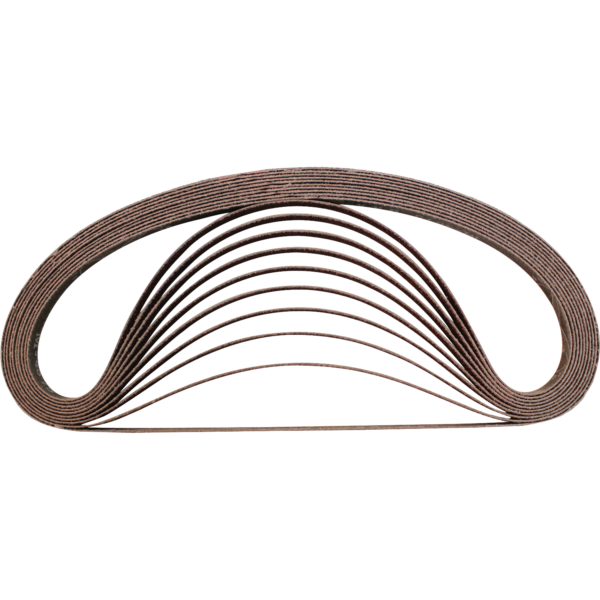 3/8X21" ABRASIVE BELT 120G 10/SE