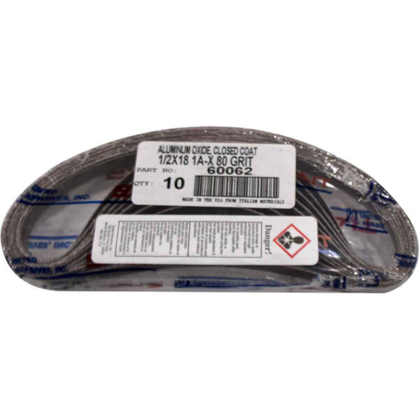QS BELT 1/2 X 18 1A-X 80 (10)