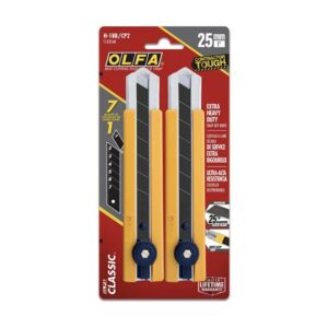 H-1BB/CP2 OLFA 25 MM KNIFE- 2pk