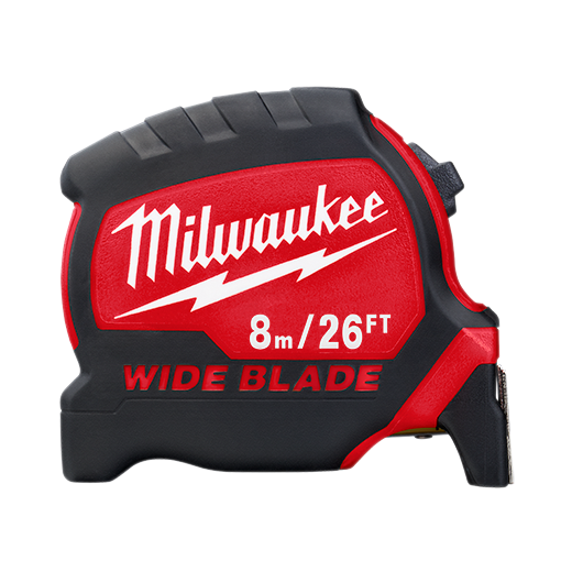 8M/26FT WIDE BLADE TAPE MEASURE