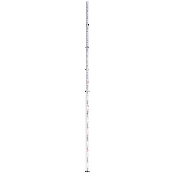 GR16 GR16 16-ft Aluminum Level Rod in feet/inches 8ths