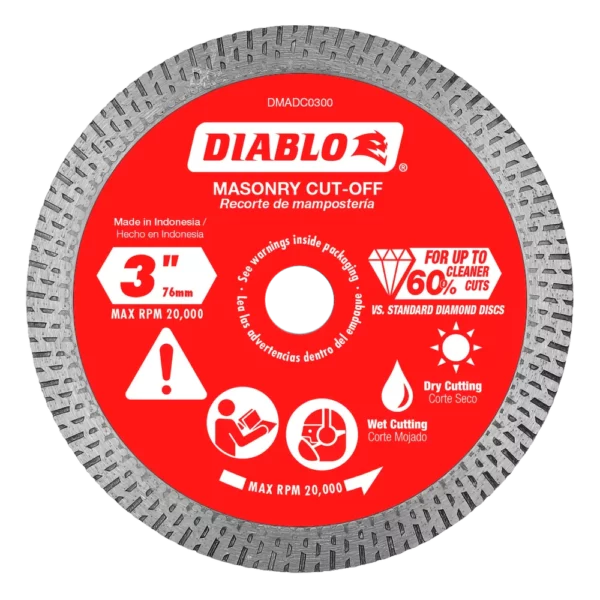 DB 3" CONTINOUS DIAMOND BLADE