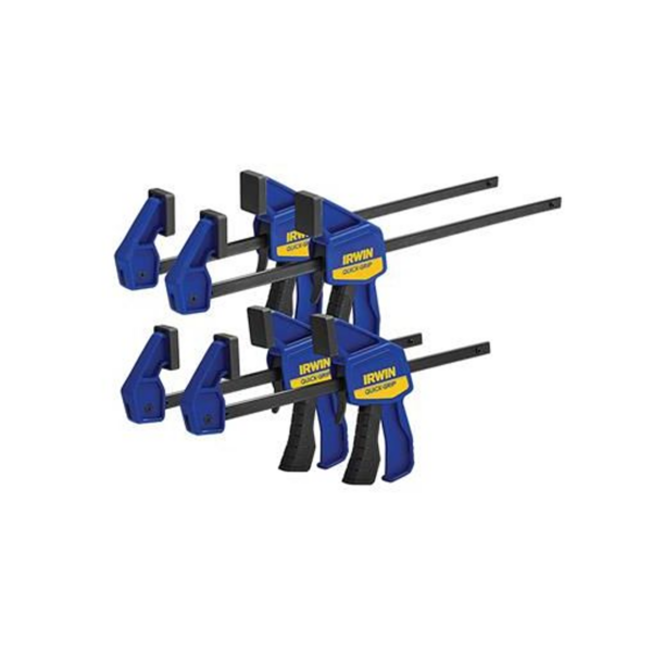 IRWIN QUICK-GRIP CLAMP SET OF 4 (2 x 6" & 2 x 12")