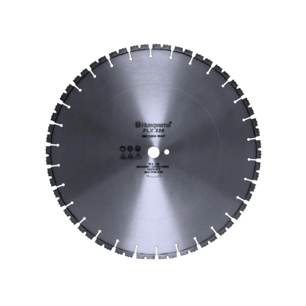 18" X 1" X 0.125" HUSQVARNA FLX 230 DIAMOND BLADE