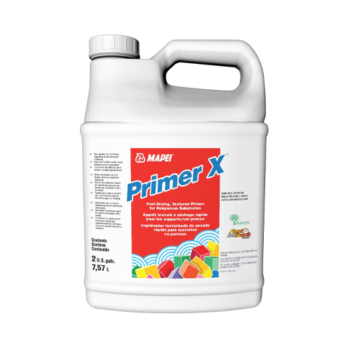 94508 53 MAPEI: PRIMER X - FAST DRY, TEXTURED, PRIMER FOR NON-POROUS SUBSTRATES (7.57 L)