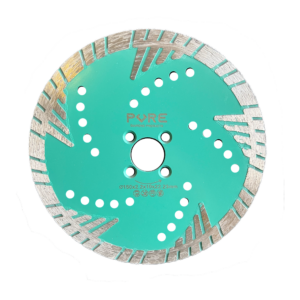 6" PURE QUARTZ DIAMOND BLADE W/ HOLES
