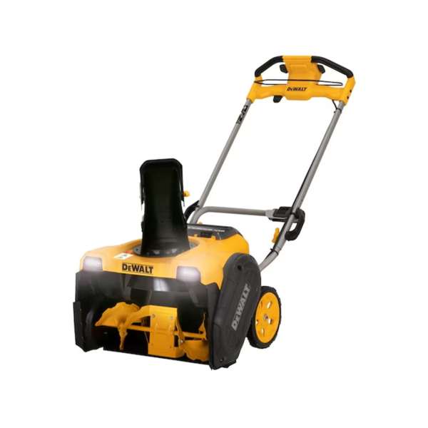 DEWALT 21” 60V MAX SINGLE-STAGE SNOW BLOWER KIT