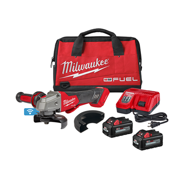 M18 FUEL™ 4-1/2" BRAKING GRINDER W/ ONE-KEY™ (PADDLE SWITCH, NO LOCK)