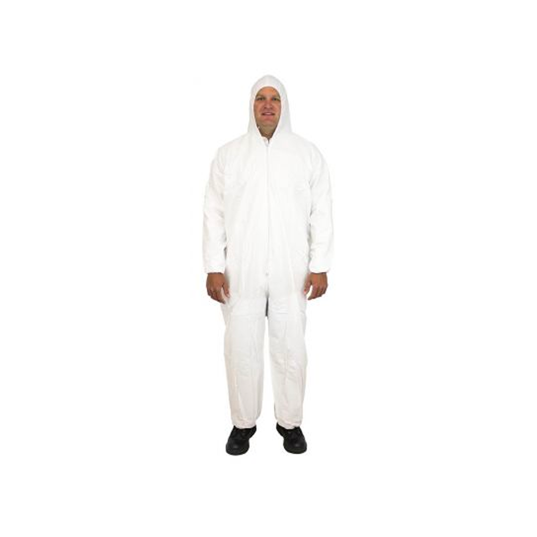 DCWH 2X BB THE SAFETY ZONE ® WHITE BB COVERALLS