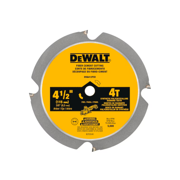 4-1/2" X 4T FIBER CEMENT CUTTING CIRCULAR SAW BLADE