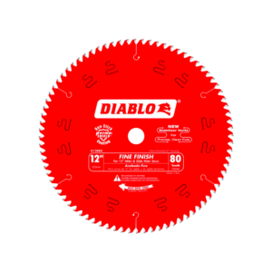 12" X 80T FINE FINISH SAW BLADE