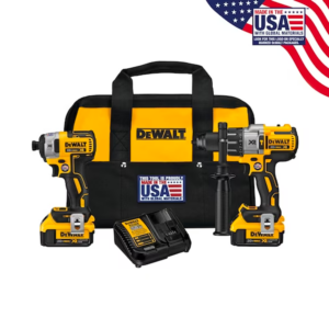 20V MAX CORDLESS BRUSHLESS XR® HAMMER DRILL & IMPACT DRIVER COMBO KIT (4.0 AH)