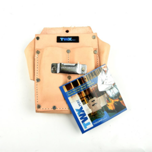 FLOOR INSTALLER MASTER POUCH NATURAL / WHITE LEATHER