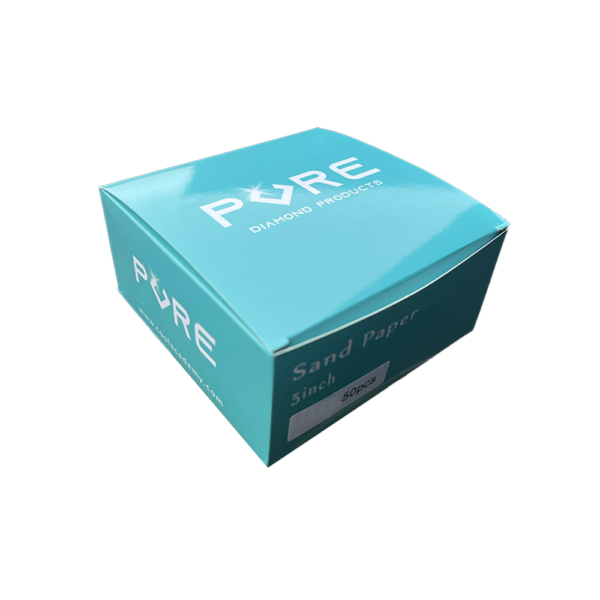 PURE™ 5" SAND PAPER PADS - 60 GRIT (50 PCS)