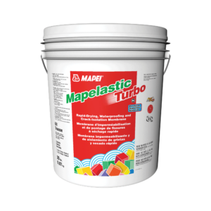 MAPEI®  MAPELASTIC-TURBO™ LIQUID WATERPROOFING MEMBRANE KIT (20 LB)
