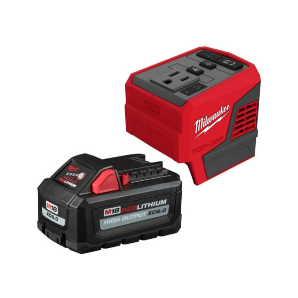 M18 INVERTER +6.0AH BATTERY