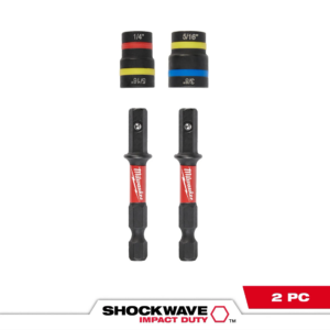 SHOCKWAVE IMPACT DUTY™ QUIK-CLEAR™ 2-IN-1 MAGNETIC NUT DRIVER SET