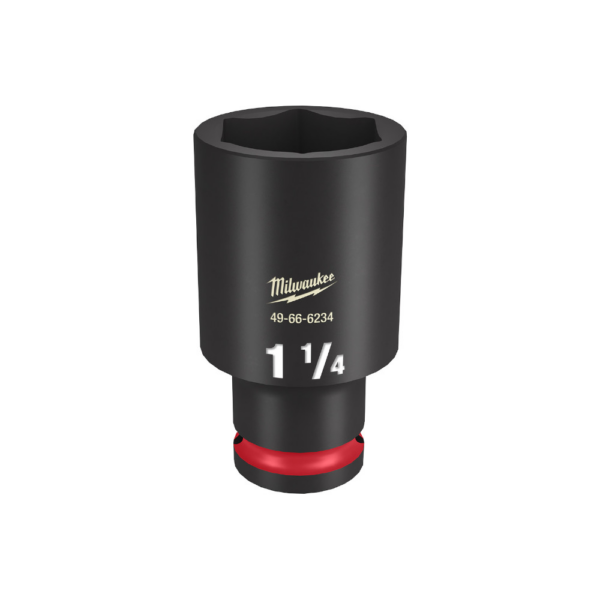 SHOCKWAVE IMPACT DUTY™ 1/2" DRIVE 1-1/4" DEEP 6-POINT SOCKET