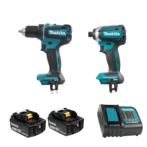 18V LXT BL 2 TOOL COMBO KIT,4.0AhX2(DDF485Z,DTD153Z,BL1840B,DC18RC,TOOL BAG}