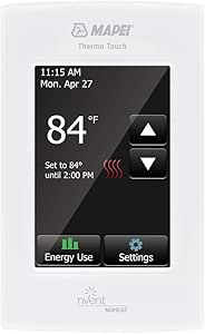 Mapei - Mapeheat Thermo Touch Programmable Floor-Heating Thermostat