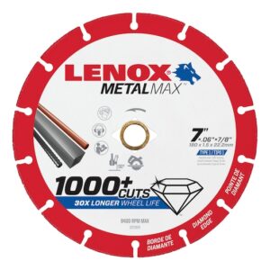 LENOX DIAMOND CUTOFF WHEEL 7"