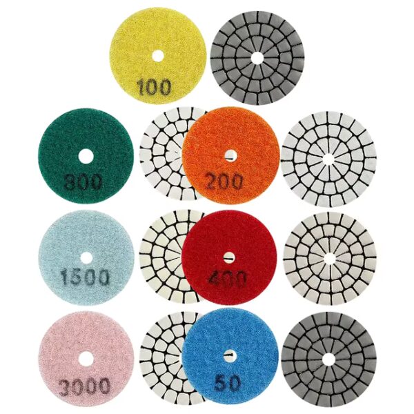 PURE™ 2" POLISHING PADS - 1500 GRIT
