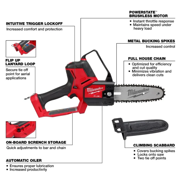 M18 FUEL HATCHET/BLOWER BARE TOOL COMBO